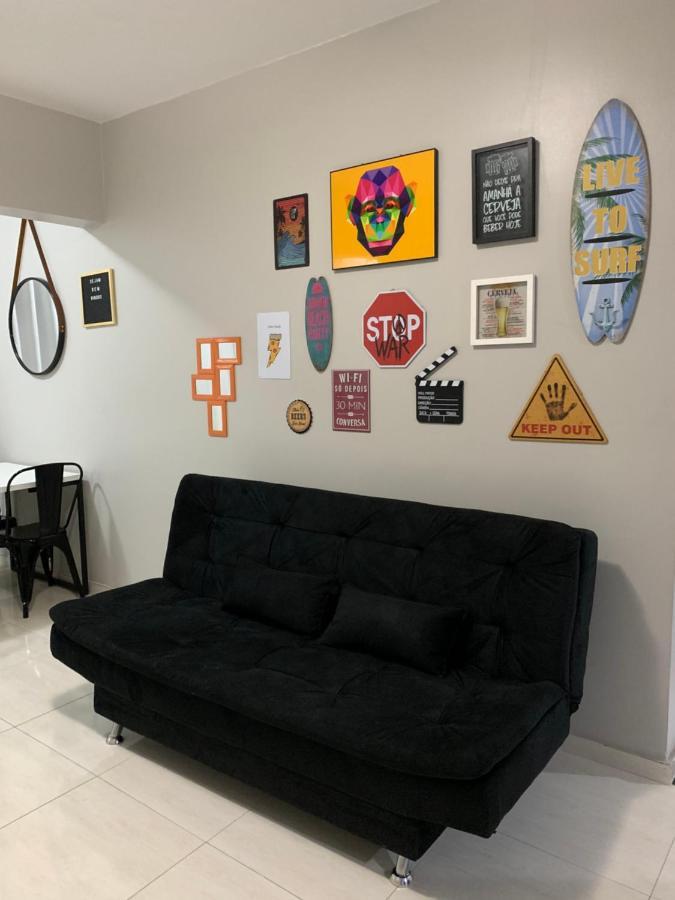 Apartamento Pe Na Areia - Santos Екстер'єр фото
