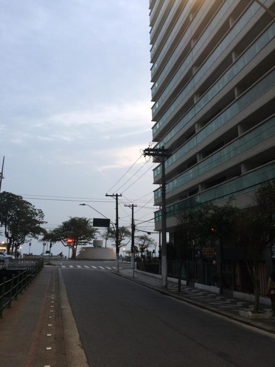 Apartamento Pe Na Areia - Santos Екстер'єр фото